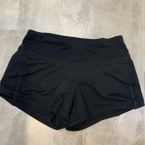 Black lululemon shorts